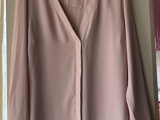 Roosa särk helmestega/ Pink shirt with beads