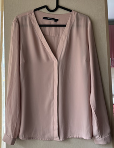 Roosa särk helmestega/ Pink shirt with beads (1 foto / 1)