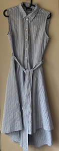 Helesinine ja valge kleit/ Blue and white dress (1 foto / 1)
