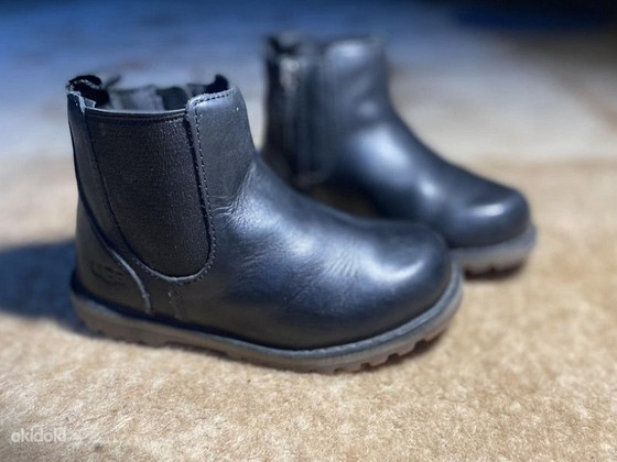 Полусапоги UGG из натуральной кожи для мальчиков и девочек
