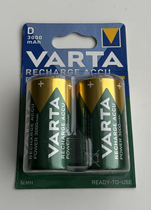 Varta Recharge Accu Power D 3000mAh 2tk (1 foto / 2)