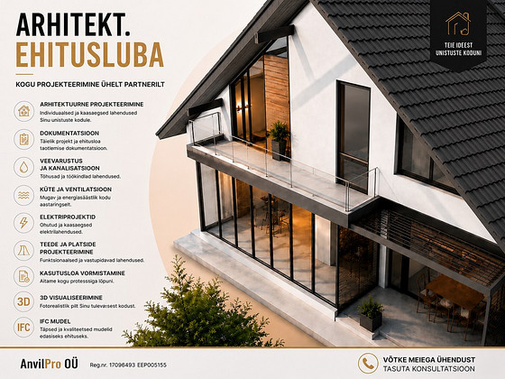 Eramajade projekteerimine. Ehitusluba