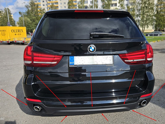 X5 F15 tagastange, tuning, varuosad