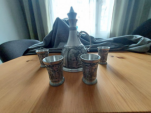 Vintage klaasikomplekt (1 foto / 1)