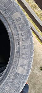 Suverehvid Continental 215/55/17 (2 foto / 4)