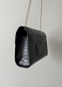 100% Leather croc detail bag (6 foto / 10)