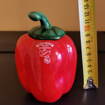 Portselanist kujuke, paprika"