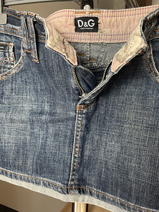 D&G denim seelik / джинсовая юбка D&G (2 фото из 7)