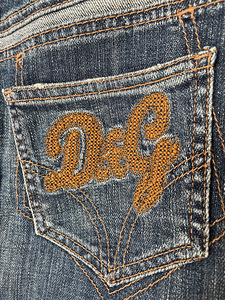 D&G denim seelik / джинсовая юбка D&G (6 фото из 7)