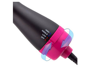 Matu fēns - ķemme - ieveidotājs black/pink (PAG750) (4 foto no 6)