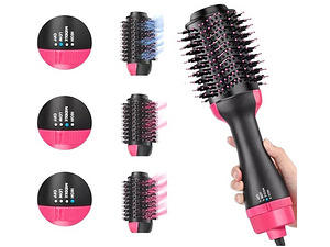 Matu fēns - ķemme - ieveidotājs black/pink (PAG750) (6 foto no 6)