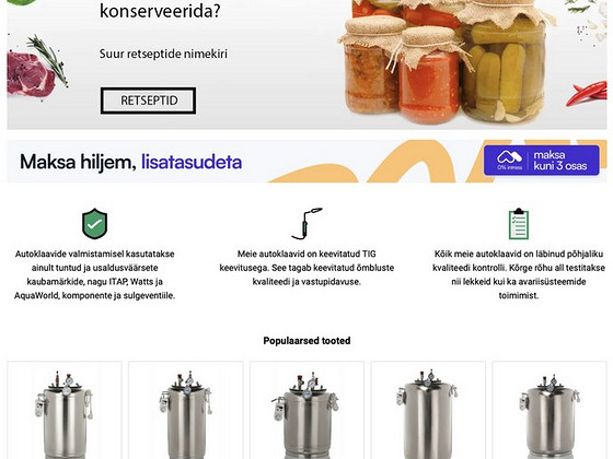 Loon veebilehti ja e-poode normaalse hinnaga