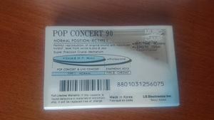 Кассета POP CONCERT 90мин (2 фото из 2)