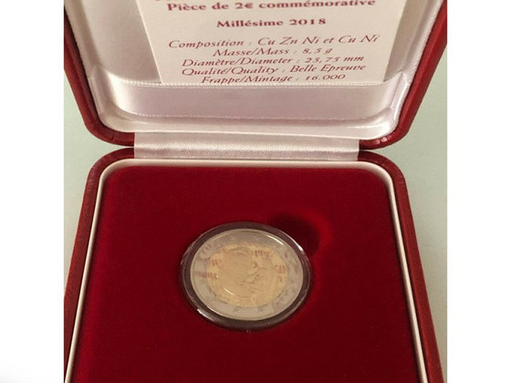 Монако 2 евро 2018