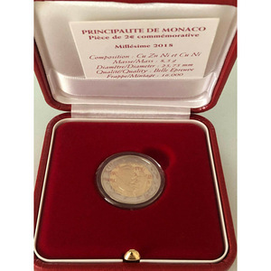 Монако 2 евро 2018 (1 фото из 1)