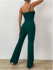 Roheline jumpsuit / pükskostüüm XS; uus (2 foto / 3)