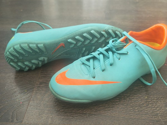 Кроссовки Nike Mercurial Vapor VIII Blue/Orange TURF