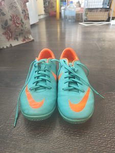 Кроссовки Nike Mercurial Vapor VIII Blue/Orange TURF (3 фото из 3)
