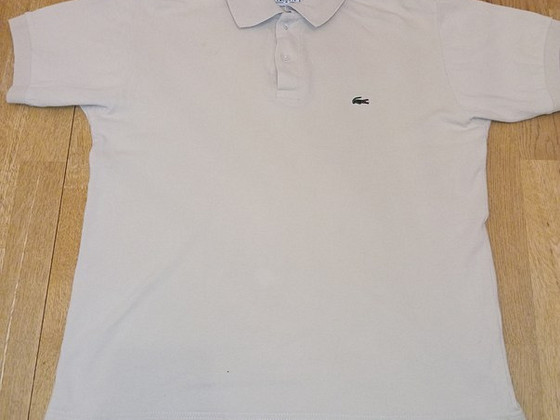 Polo, lacoste, beež