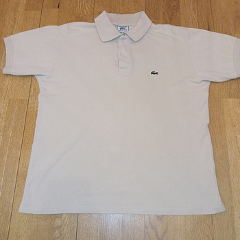 Polo, lacoste, beež