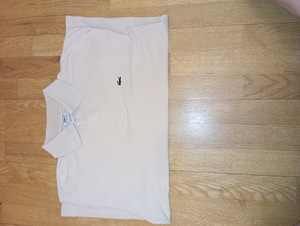 Поло, lacoste, бежевого цвета (2 фото из 4)
