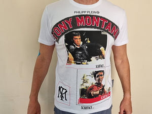 PHILIPP PLEIN TONY MONTANA SÄRK. SEES L AGA VASTAB M (2 foto / 2)