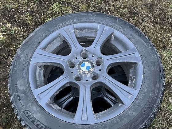Колеса BMW + шипованные шины
