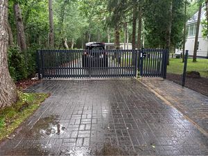 Aiamaterjalid. 3D aiapaneelid postid väravad (4 foto / 6)