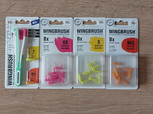 Hambaharjade komplekt wingbrush (1 foto / 3)