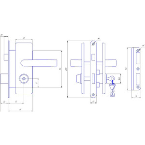 Valgevene loss Abloy originaal (3 foto / 3)