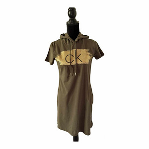 Calvin Klein повседневное платье с капюшоном, размер M (2 фото из 5)