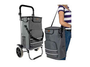 Salokāmā soma iepirkumiem uz riteņiem 40l (P23187) (1 foto no 10)