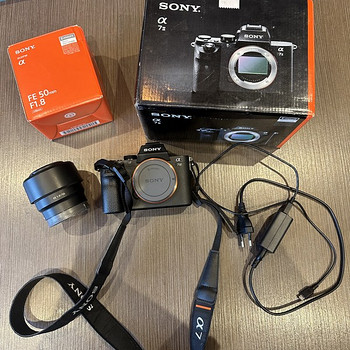 Sony aii 7 + fe 50mm 1.8
