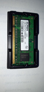 2 mälu 1GB+1GB 2Rx16 (2Rx8) PC2-5300S-555 (2 foto / 3)
