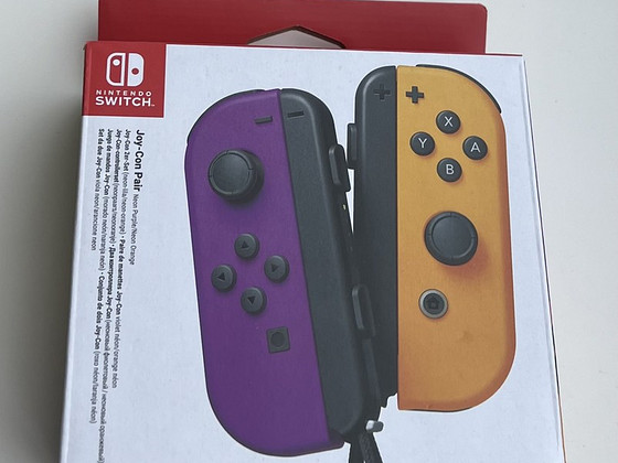 Nintendo Switch Joy-Con Pair Neon Purple/Neon Orange
