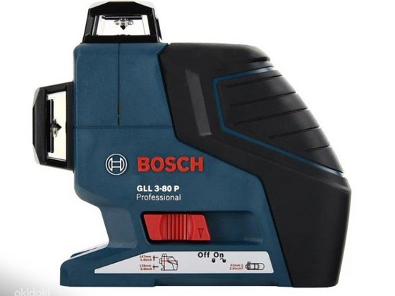 Лазер Bosch GLL 3-80P + сумка