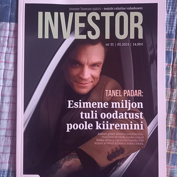 Продам новый журнал Инвестор 01.2024.