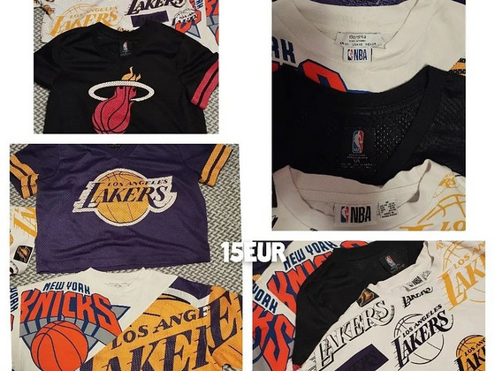 Женский топ lakers, Miami Heat, New York Knicks, nba,