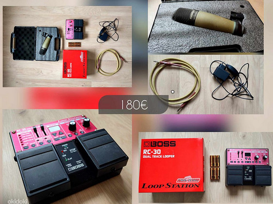 RC 30 Педаль петли Boss