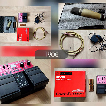 RC 30 Boss loop pedaal