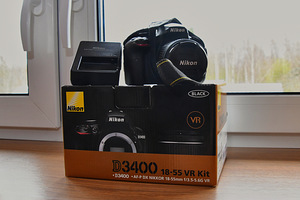 Nikon D3400 + 18-55 AF-P VR Kit, must (1 foto / 6)