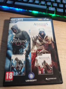 Продаю коробку с 2 частями assasin creed 1-2 на пк двд (1 фото из 4)