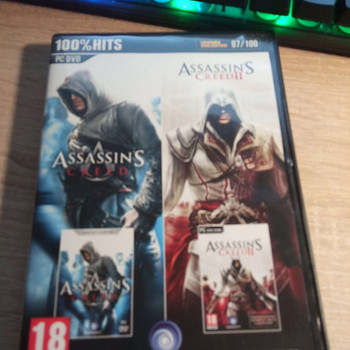 Müüa karp koos 2 osaga assasin creed 1-2 pc dvd-l