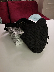 Dior Saddle Bag Oblique Jacquard Black (1 foto / 6)