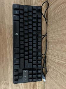 Trust GXT 833 Thado TKL, SWE, must - Klaviatuur (1 foto / 1)