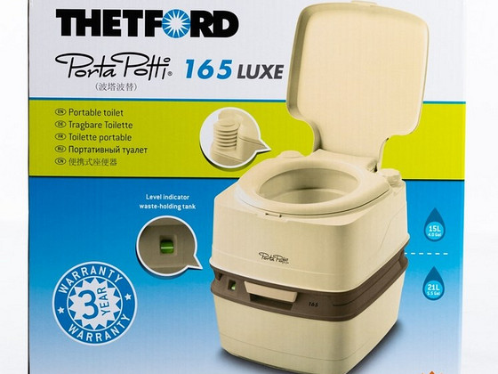 Portable Toilet Thetford Porta Potti Qube 165 LUXE