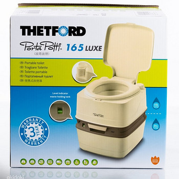 Portable Toilet Thetford Porta Potti Qube 165 LUXE