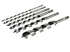 Puidupuuride komplekt 6 osa 230mm 6-25mm (2 foto / 4)