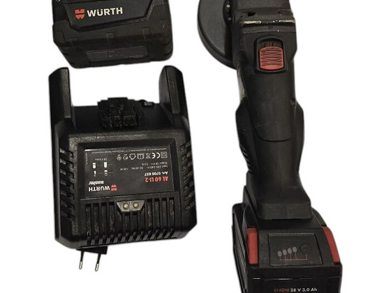 УШМ Würth EWS 28-A + Аку 28в 3,0Ач 2 шт + Зарядка