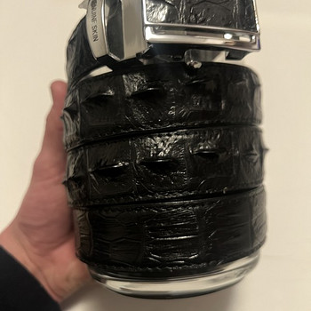 Genuine Crocodile belt Krokodillinahast rihm